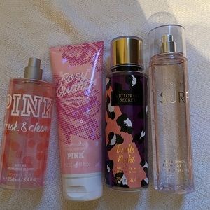 Multiple fragrances